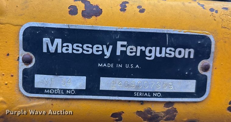 image for item FC1570 Massey Ferguson 175 tractor