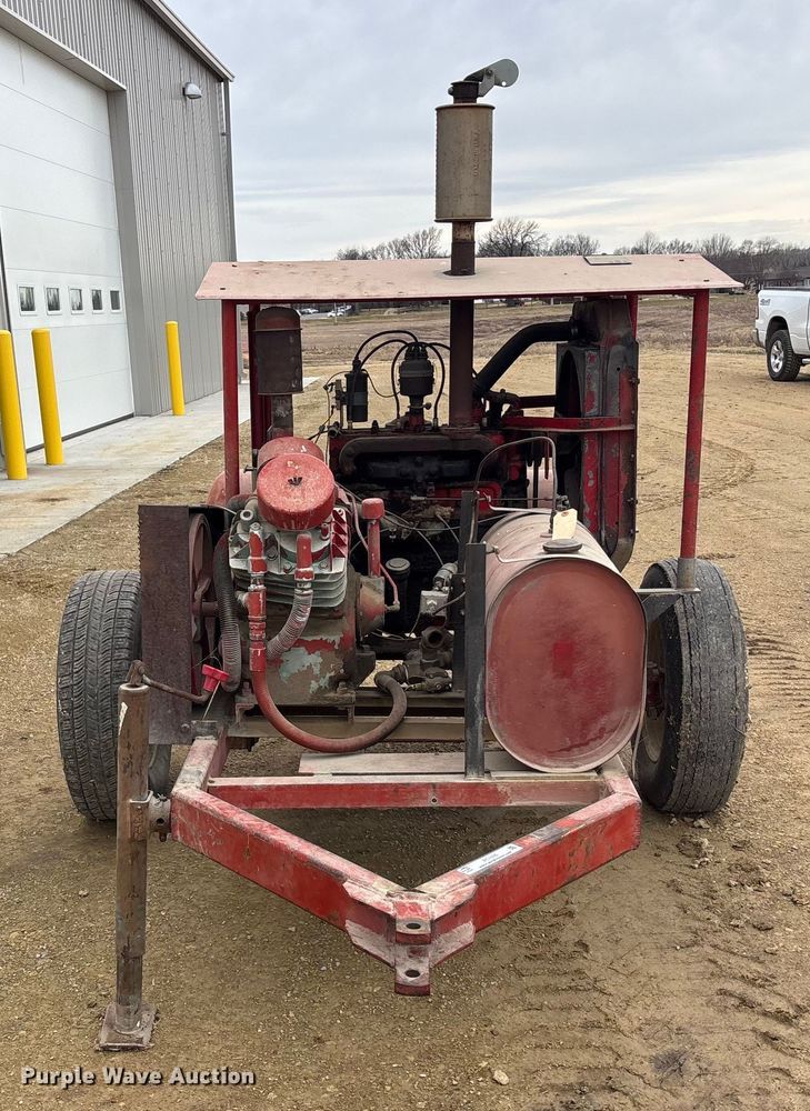 image for item FC1576 Shop built air compressor