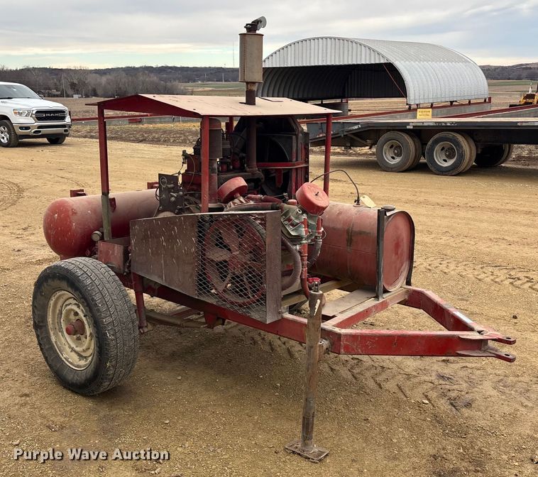 image for item FC1576 Shop built air compressor