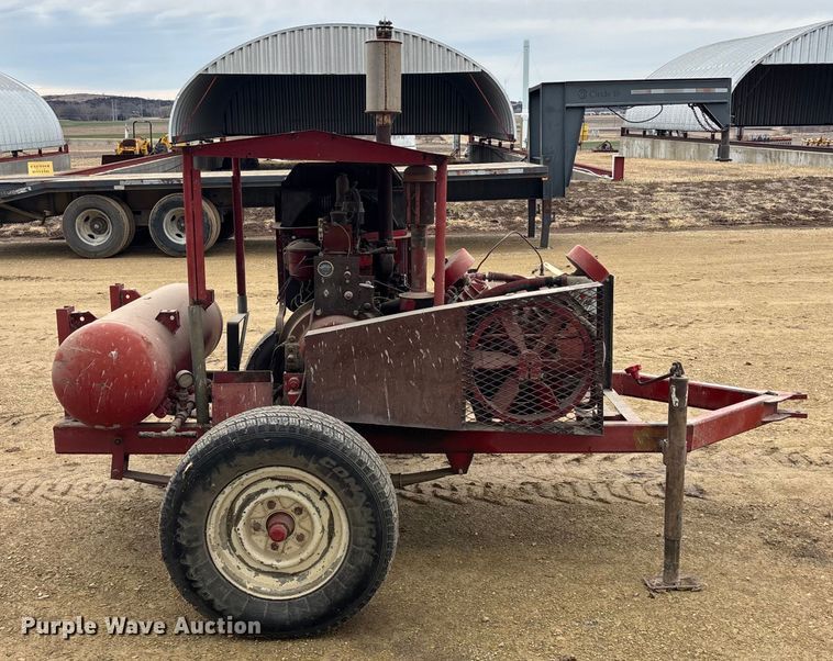 image for item FC1576 Shop built air compressor