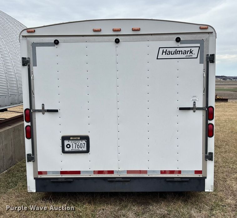 image for item FC1586 2003 Hallmark  GRG85X28WT5 enclosed cargo trailer