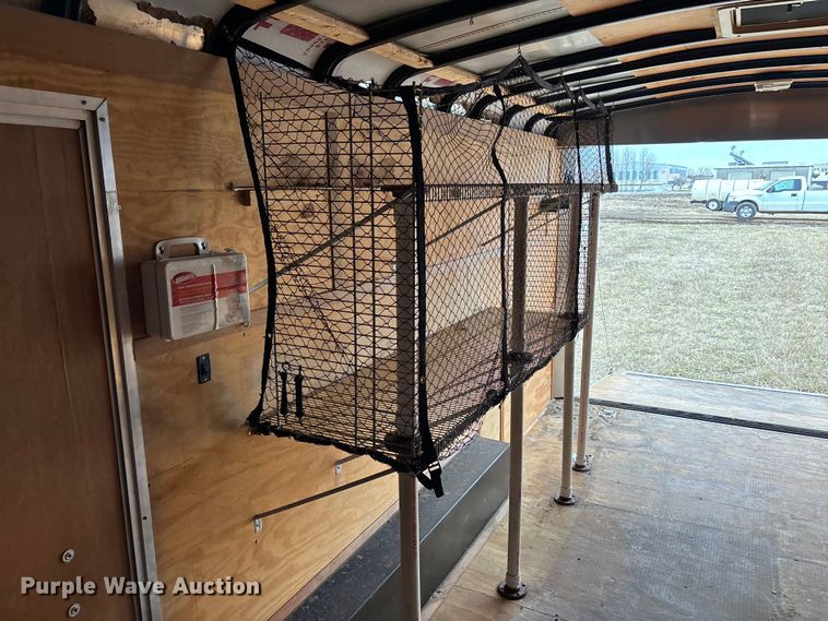 image for item FC1586 2003 Hallmark  GRG85X28WT5 enclosed cargo trailer