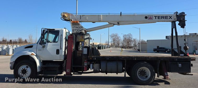 image for item FI0801 2007 International 4400 SBA crane truck