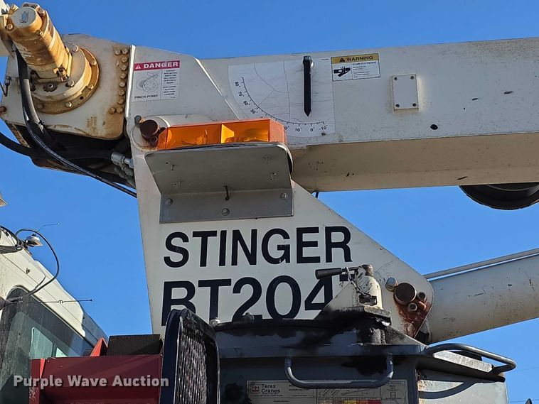 image for item FI0801 2007 International 4400 SBA crane truck