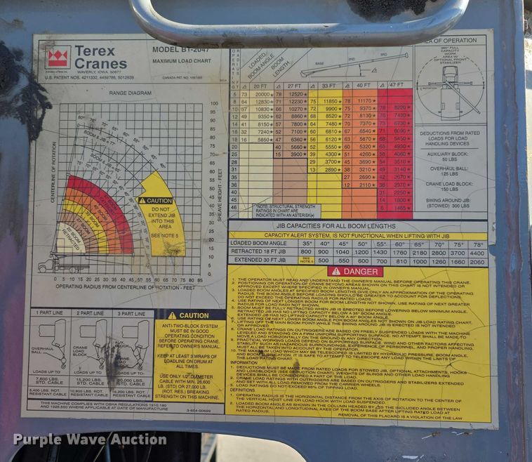 image for item FI0801 2007 International 4400 SBA crane truck