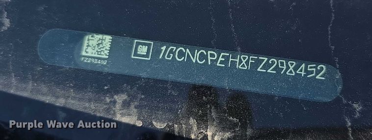 image for item FI0829 2015 Chevrolet Silverado 1500 pickup truck