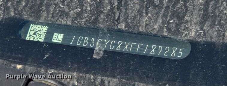 image for item FI0830 2015 Chevrolet Silverado 3500HD utility bed pickup truck