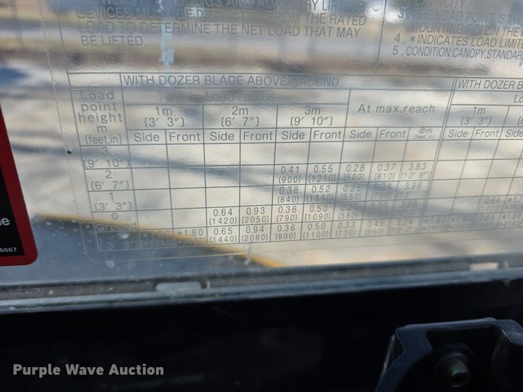 image for item FI0882 2017 John Deere 26G mini excavator