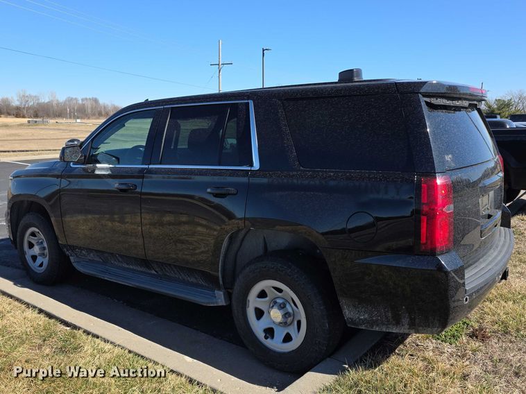 image for item FI0884 2015 Chevrolet Tahoe Police Special Service SUV