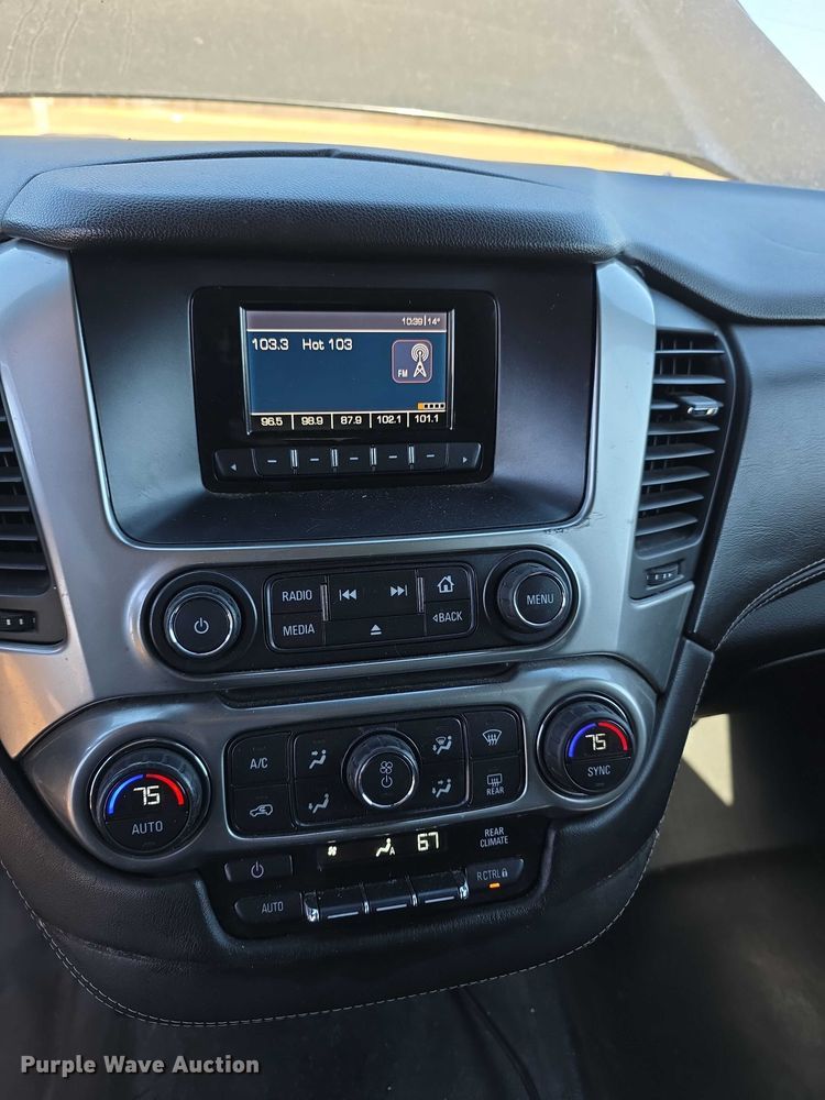 image for item FI0884 2015 Chevrolet Tahoe Police Special Service SUV