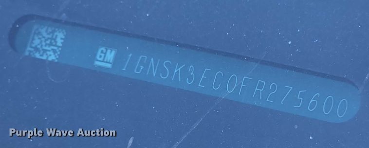 image for item FI0884 2015 Chevrolet Tahoe Police Special Service SUV