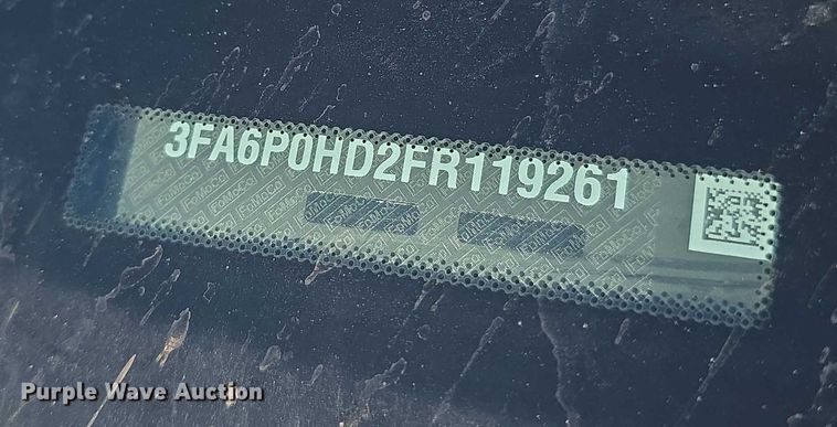 image for item FI0887 2015 Ford Fusion SE 