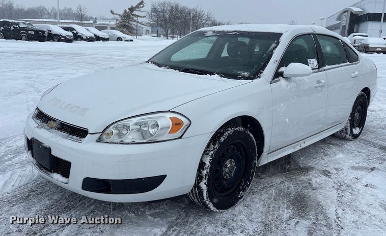 image for item FK1146 2016 Chevrolet Impala Limited Police Cruiser 