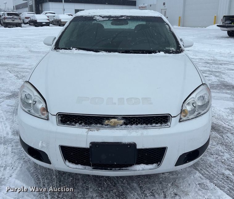 image for item FK1146 2016 Chevrolet Impala Limited Police Cruiser 