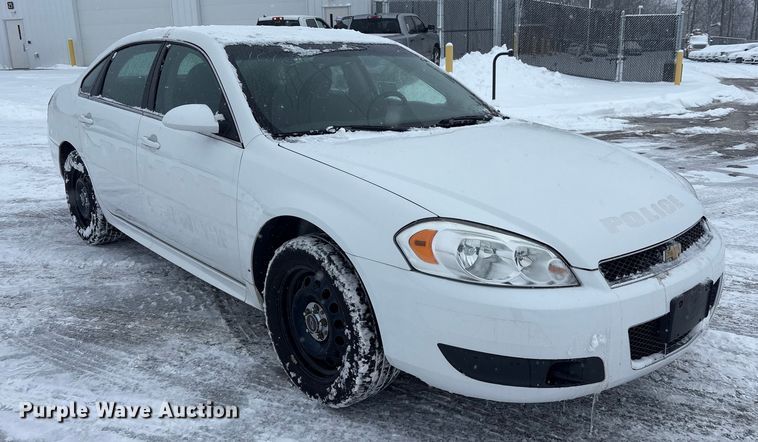 image for item FK1146 2016 Chevrolet Impala Limited Police Cruiser 