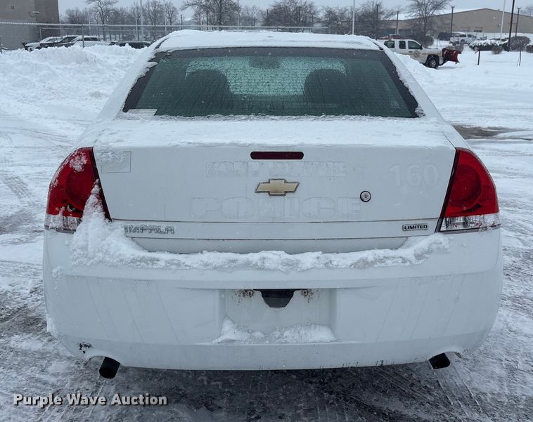 image for item FK1146 2016 Chevrolet Impala Limited Police Cruiser 