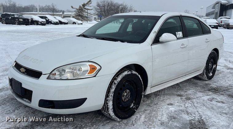 image for item FK1147 2016 Chevrolet Impala Limited Police Cruiser 