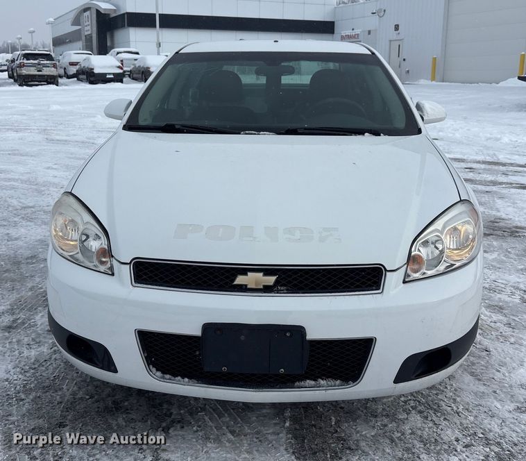 image for item FK1147 2016 Chevrolet Impala Limited Police Cruiser 