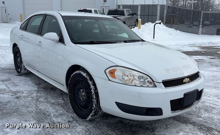 image for item FK1147 2016 Chevrolet Impala Limited Police Cruiser 