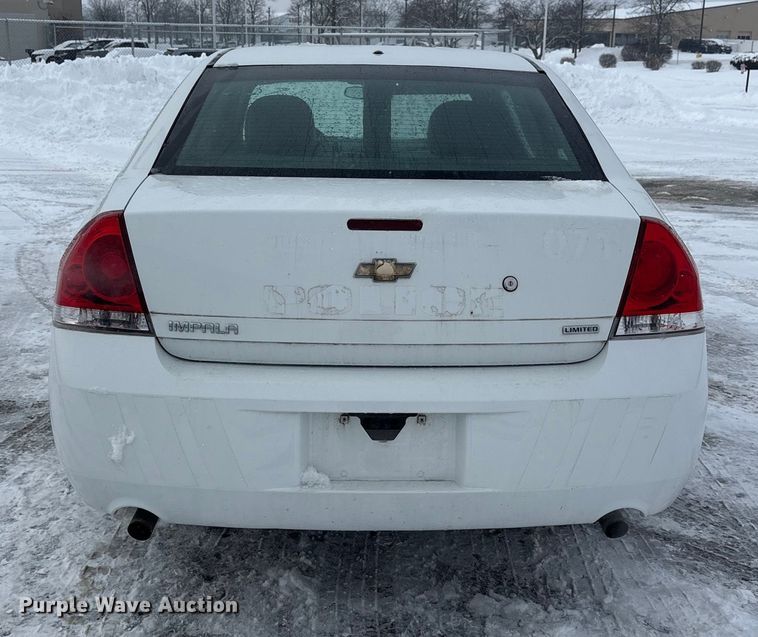 image for item FK1147 2016 Chevrolet Impala Limited Police Cruiser 