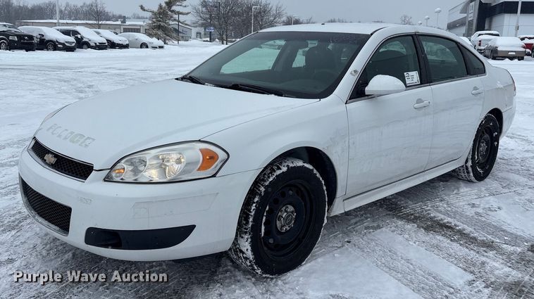 image for item FK1148 2016 Chevrolet Impala Limited Police Cruiser 