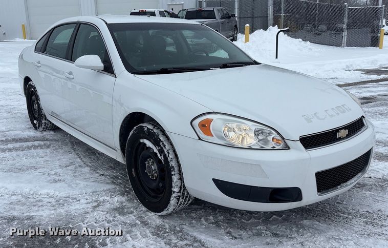 image for item FK1148 2016 Chevrolet Impala Limited Police Cruiser 