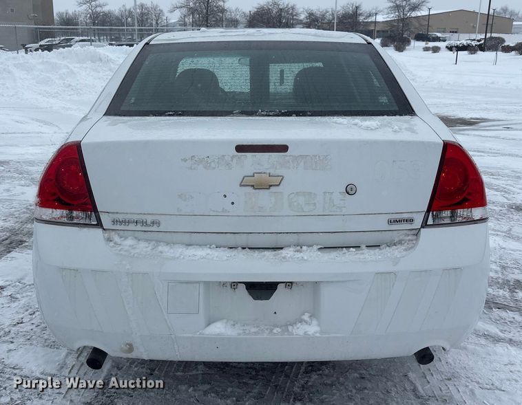 image for item FK1148 2016 Chevrolet Impala Limited Police Cruiser 