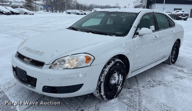 image for item FK1149 2016 Chevrolet Impala Limited Police Cruiser 