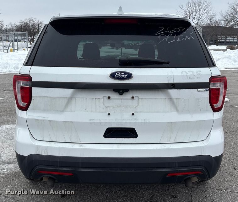 image for item FK1150 2016 Ford Explorer Police Interceptor SUV