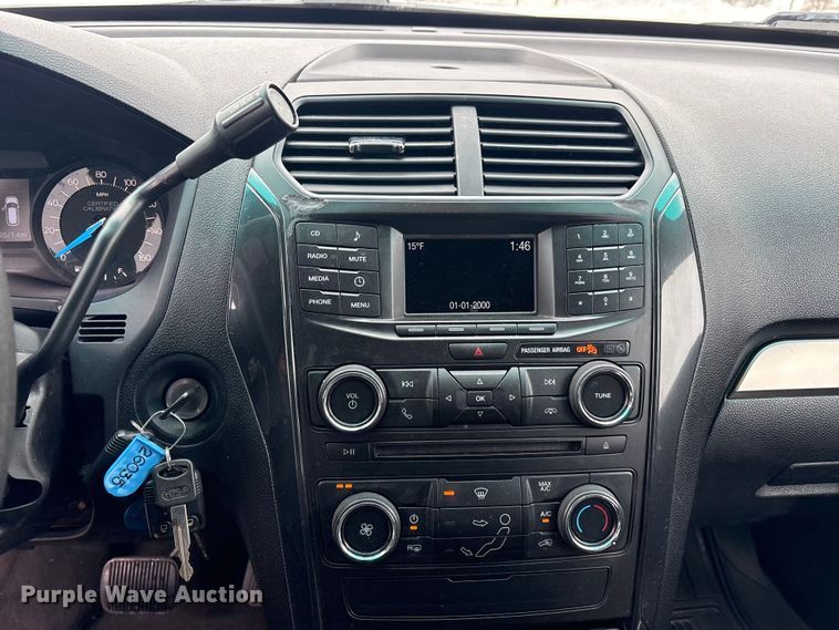 image for item FK1150 2016 Ford Explorer Police Interceptor SUV