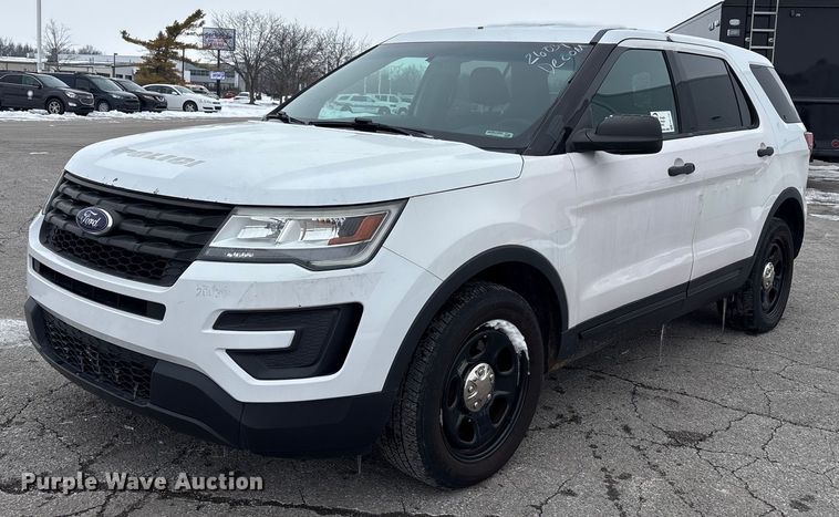 image for item FK1151 2016 Ford Explorer Police Interceptor SUV
