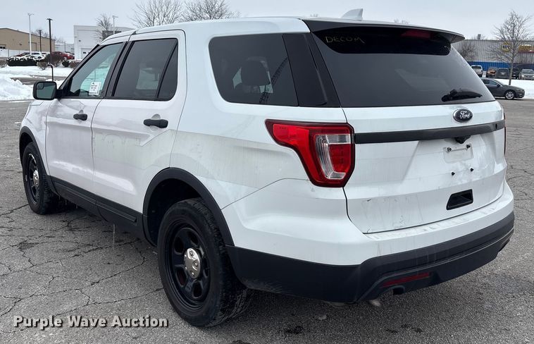 image for item FK1151 2016 Ford Explorer Police Interceptor SUV