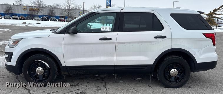 image for item FK1151 2016 Ford Explorer Police Interceptor SUV