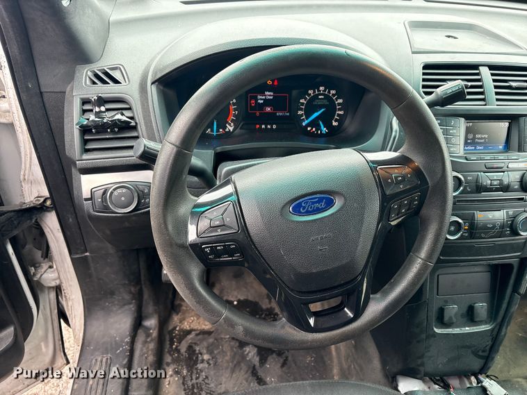 image for item FK1151 2016 Ford Explorer Police Interceptor SUV