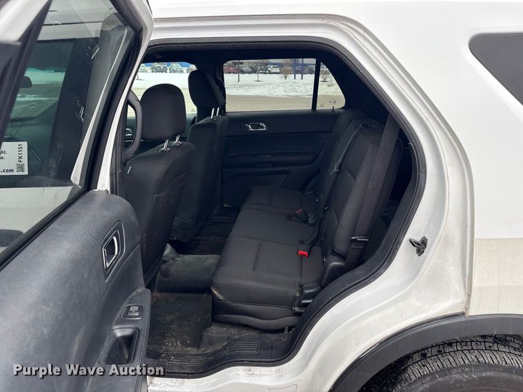 image for item FK1151 2016 Ford Explorer Police Interceptor SUV