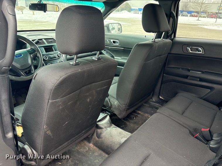 image for item FK1151 2016 Ford Explorer Police Interceptor SUV