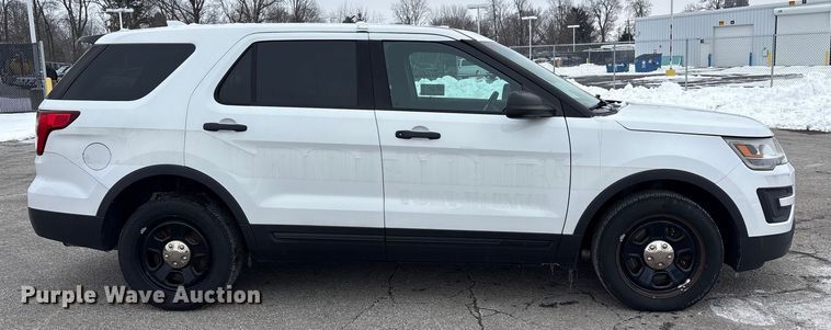 image for item FK1152 2016 Ford Explorer Police Interceptor SUV