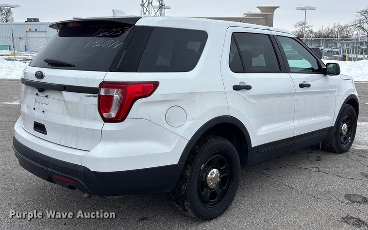 image for item FK1152 2016 Ford Explorer Police Interceptor SUV