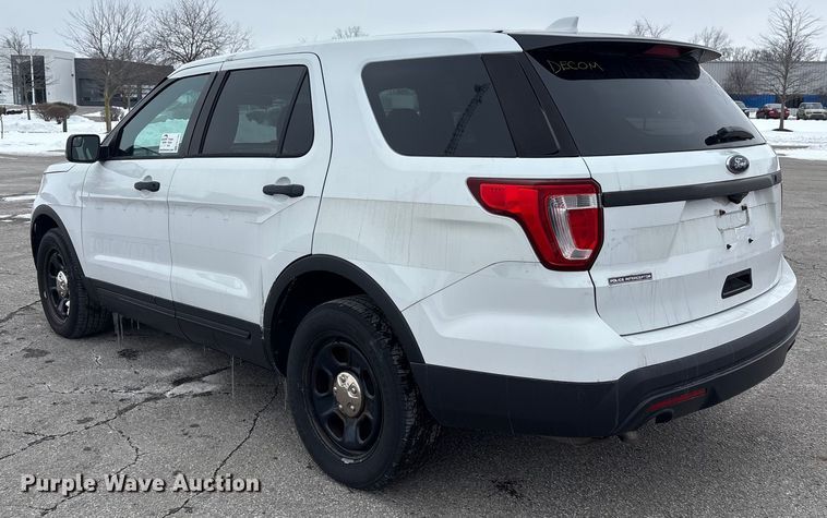image for item FK1152 2016 Ford Explorer Police Interceptor SUV