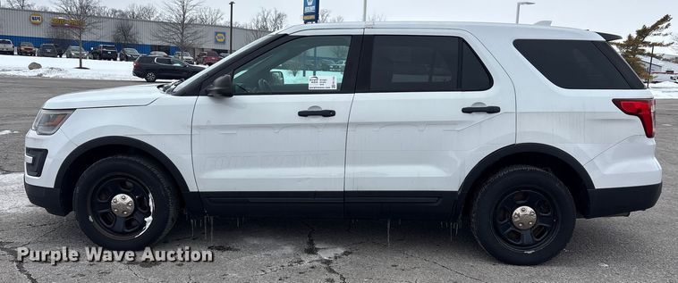 image for item FK1152 2016 Ford Explorer Police Interceptor SUV