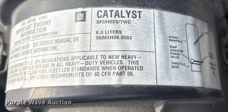 image for item FK1155 2005 GMC Savana van