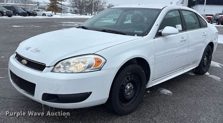 image for item FK1156 2016 Chevrolet Impala Limited Police Cruiser 