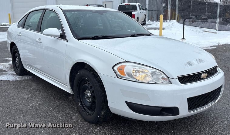 image for item FK1156 2016 Chevrolet Impala Limited Police Cruiser 
