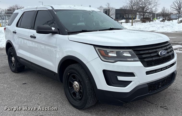 image for item FK1157 2017 Ford Explorer Police Interceptor SUV