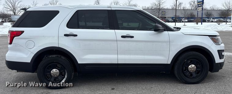 image for item FK1157 2017 Ford Explorer Police Interceptor SUV