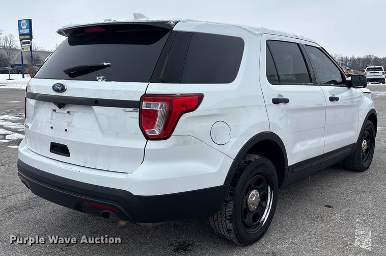 image for item FK1157 2017 Ford Explorer Police Interceptor SUV