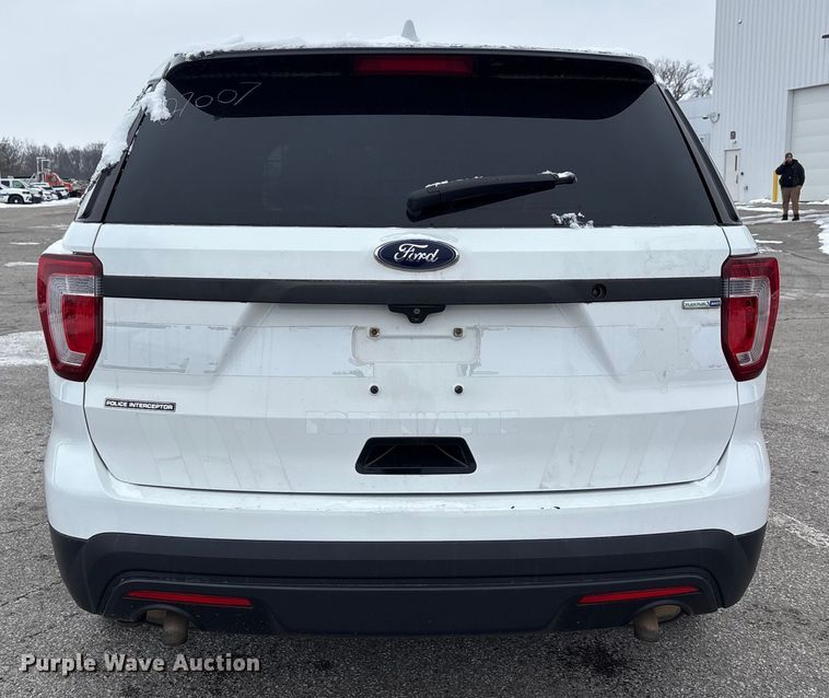 image for item FK1157 2017 Ford Explorer Police Interceptor SUV