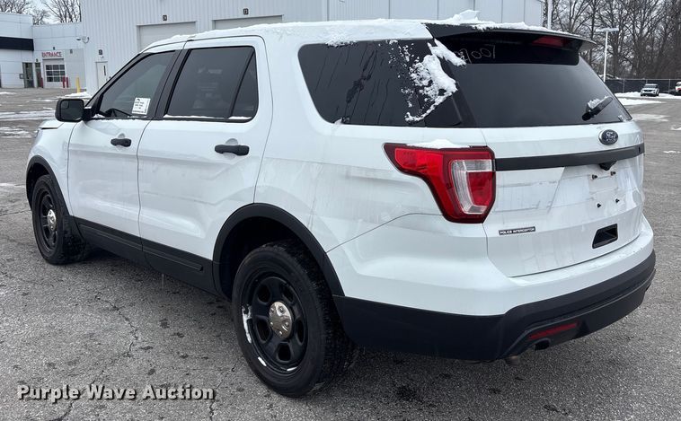 image for item FK1157 2017 Ford Explorer Police Interceptor SUV