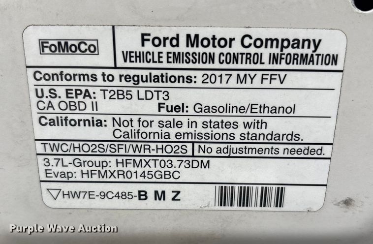 image for item FK1157 2017 Ford Explorer Police Interceptor SUV