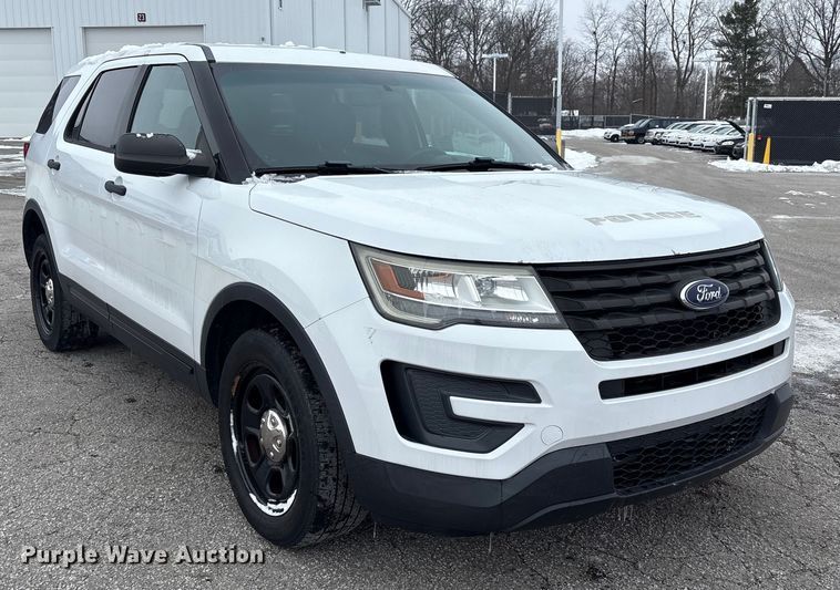 image for item FK1158 2016 Ford Explorer Police Interceptor SUV